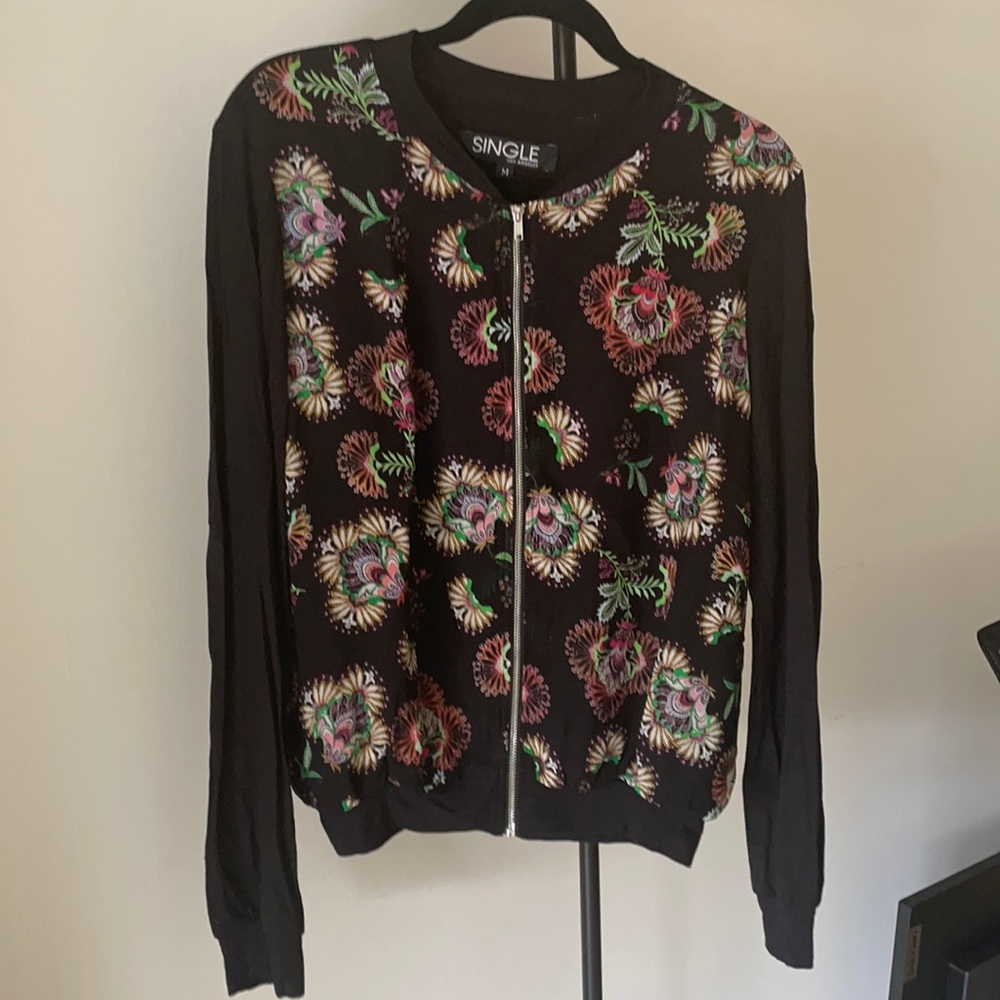 SINGLE LA Lightweight Patterned Jacket